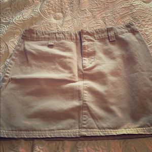 Khaki skirt